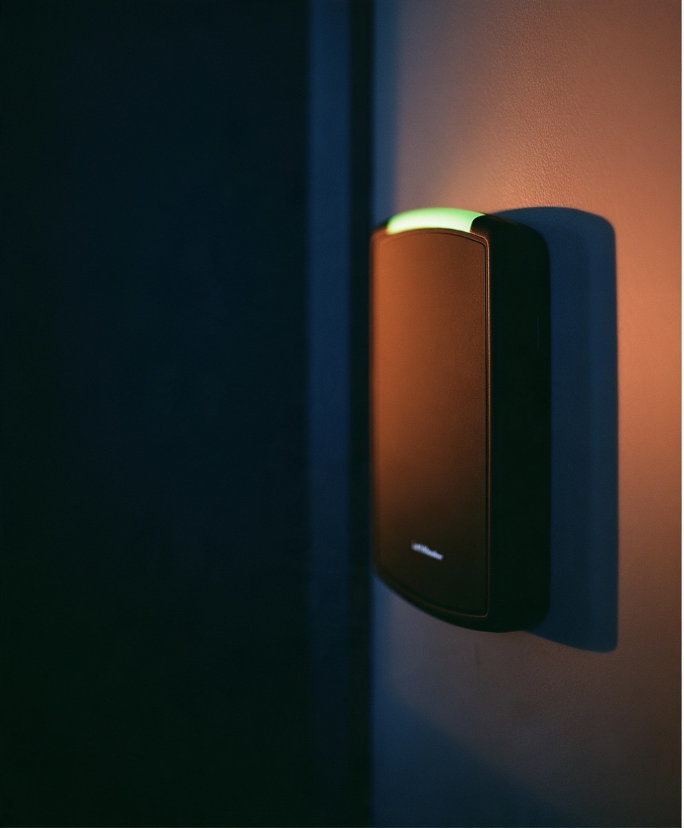 Photo: a door card reader or security camera you installed